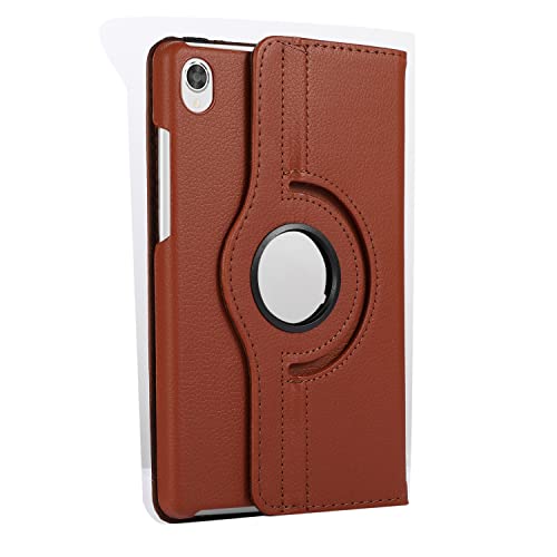 TianTa�P�[�X for Lenovo M8 HD TB-8505F�A�܂肽���ݎ��X�^���h360�x��]�X�����t�H���I�X�}�[�g�ی�PU���U�[�J�o�[ for Lenovo M8 FHD TB-8705F 8�C���` - ���F