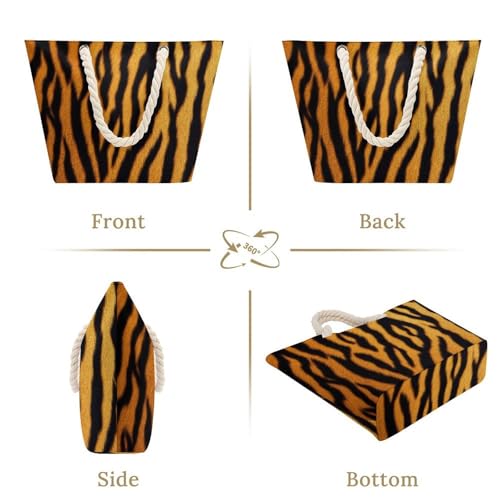 Portable Tote Bags for Women Reusable Travel Grocery Totes with Inner Pocket Waterproof Large Beach Handbag4