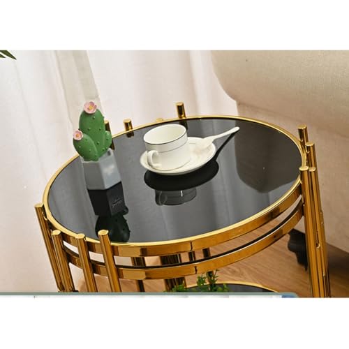 Table de chevet pour chambre et petite table basse d'appoint - 5