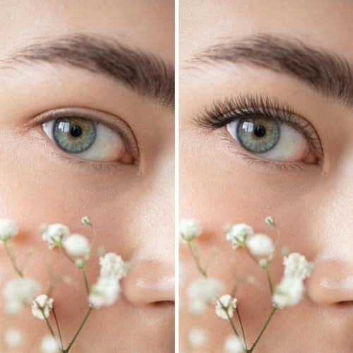 3 Stück Fächerbürste Wimpernbürste Fächer Wimpernbürste Verlängerte Wimpern Augenbrauenbürste Mascara Gewellter Pinsel Make Up Werkzeug für Obere und Untere Wimpern(COLOR:Schwarz)