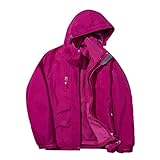 HoGeGe Bademantel Damen Teenager Mädchen Katzen Tierdruck Cosplay Totenkopf Langarm Full Zip Up Vintage Jacke Pullover Oversize Pullover Lila. XXXXL