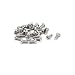 uxcell a17020800ux0390 M3 x 6mm Phillips Drive Fully Thread Pan Head Bolts Machine Screws Pack of 25