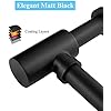 Bottle Trap With 200mm Extension Tube, Keymark Universal Plumbing Decorative Waste Odour P Traps 1 1 4 X 32mm For Bathroom Sink Basin Vessel Black