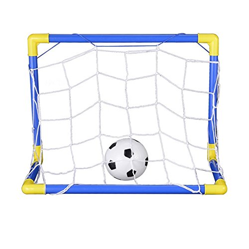 Tita-Dong Soccer Goal Set,Mini Folding Football Goal Net Set,Portable Soccer Nets And Ball, Hand Pump,For Backyard Kids Sport Game #TOP1