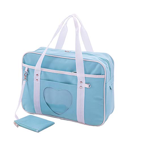 Ita Bag Heart Japanese Bag JK Bag Girls Duffle Purse Anime School Bag Lolita DIY, Cosplay,Comic Con
