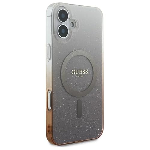 Étui Guess GUHMP16MHGRCELW iPhone 16 Plus 6.7 étui rigide IML Glitter Gradient MagSafe Neuf - vue 5