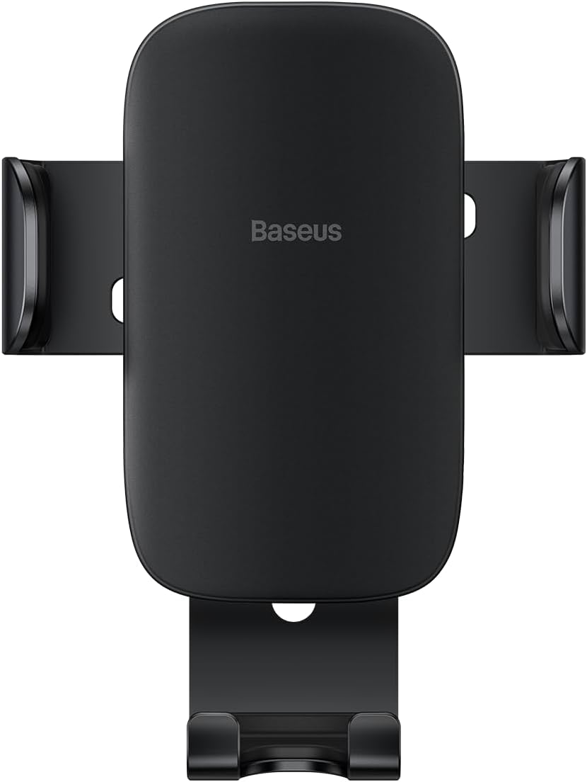 Baseus Metal Age II Gravity Araç Telefon Tutucusu, Havalandırma Izgarası için Otomatik Kilitlemeli Metal Araç Telefon Sabitleyici, Dikey ve Yatay Izgara Uyumlu, 4.7-6.7 inç Uyumlu, Siyah