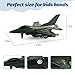 BOOJALOO Pull Back Airplane Toys Fighter Jets, Airplane Party Favors Plane Playset, Fighter Jet Toy, Plane Themed Kids Presents Toys for 3 Year Old boy (12 Pack)