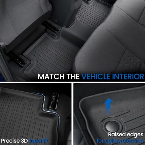 Image of Floor Mats for Nissan Kicks S SV SR 2025-2026, with Cargo Mat