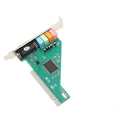 PCI Sound Card Digital Audio Indicator Widely Compatible Small Compact Builtin Sound Card for Windows 98