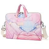 Dachee La bolsa de hombro para portátil impermeable a prueba de golpes es ligera y fácil de llevar.