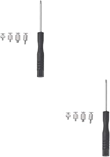 Mikikit 2 Sets computer screw laptop screws notebook stand motherboard standoffs latop SSD screw computer holder for laptop SSD Standoff Mounting Computer Supply Stainless steel adapter M2