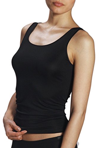 Mey Tagwäsche Serie Emotion Damen Tops breiter Träger Schwarz M(40)