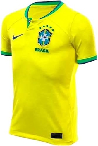 Camisa Seleção Brasileira Masculina 2022 Torcedor (AMARELA, GG)