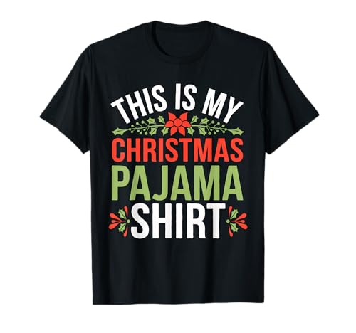 Pyjama de Noël Merry Xmas pour hommes, femmes, enfants T-Shirt