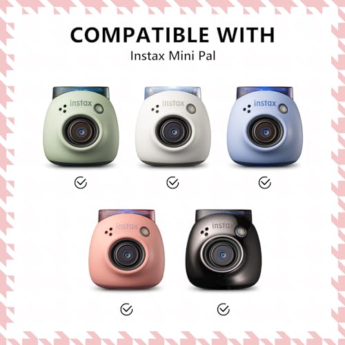 Funda pequeña para cámara Instax PAL color rosa miniatura 2