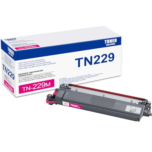Toner magenta TN229 compatible Brother HL-L3220CDW et MFC-L3720CDW