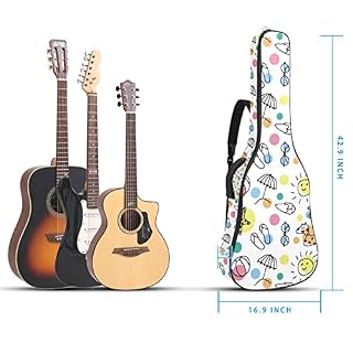 Acoustique Guitare Sac Tropical Rouge Fleur Fond 1 cm D’épaisseur Rembourrage Guitare Cas Étanche Gig Bag 40 41 42 Pouce… - Les Beatles, Paul McCartney, John Lennon, RIngo Starr, George Harrison Acoustique Guitare Sac Tropical Rouge Fleur Fond 1 cm D'épaisseur Rembourrage Guitare Cas Étanche Gig Bag 40 41 42 Pouce… – Image 5