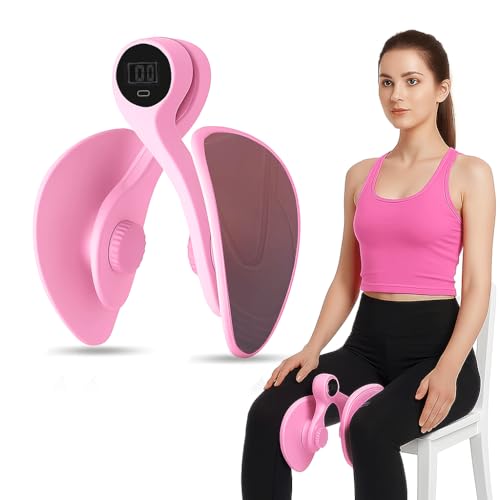 Thigh Master Hip Trainer Kegel Exerciser 0-120 Lbs Adjustable Resistance,