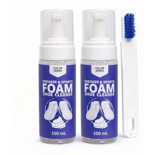 Image of Color Zebra Foam Cleaner for Sneakers & Sports Shoes -2 x 150 ml