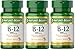 Nature's Bounty B-12 Quick Dissolve Tablets 500 Mcg, 300 Tablets (3 X 100 Count Bottles)