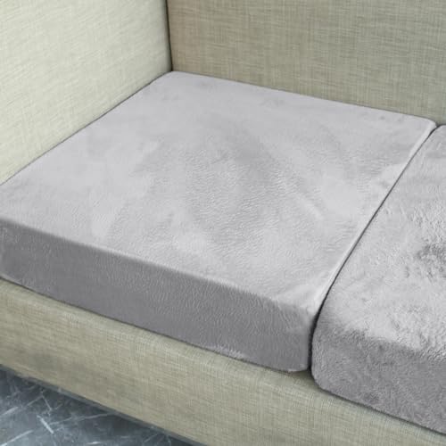 Teynewer Sofa Seat Cushion Cover, Sofa Cushion Slipcovers Stretch Velvet - Image 4