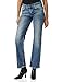 Produktbild MUSTANG Damen Girls Oregon Straight Jeans, Blau (Medium 673), W34/L32 (Herstellergröße: 34)