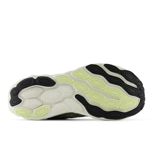 New Balance New Balance Men's Fresh Foam X 880 V14 Running Shoe, Olivine/Silver Metallic/Limelight, 7.5 M