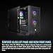 Thermaltake Versa H16 TG ARGB Black Micro ATX Tower Case; Tempered Glass Side Panel; 3 Pre-Installed ARGB Fans; CA-1Y8-00S1WN-02; 3 Year Warranty