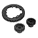 RC Spur Gear Set, 46T Main Spur Gear M1 18T 20T Pinion RC Accessory for Traxxas XO 1 E REVO 2.0 Remote Control Car