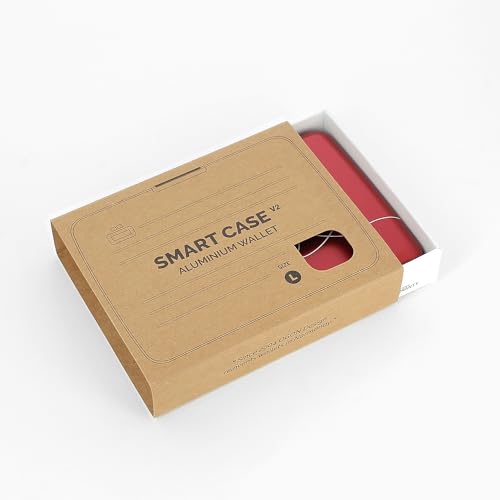 Image of OGON -DESIGNS- Aluminum wallet, Large capacity with metal lock, RFID Protection against fraud and demagnetization, Smart Case OSLO Large model