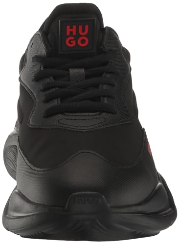 Image of Hugo Men's Running Style Sneakers with Thick Rubber Sole