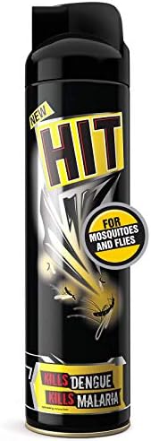 HIT Spray - Flying Insect Killer, (625ml) - Mosquito & Fly Killer Spray, Instant Kill, Deep-Reach Nozzle