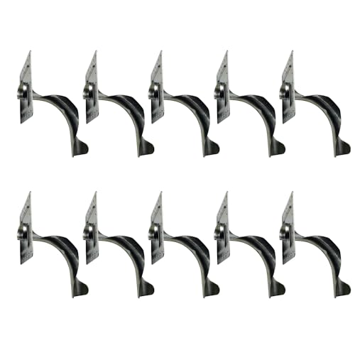 (Pack of 10) XFITTING 1/2 Inch Pex Tubing Bend Support With Mounting Plate