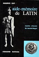 Aide-mémoire de Latin 2091838055 Book Cover