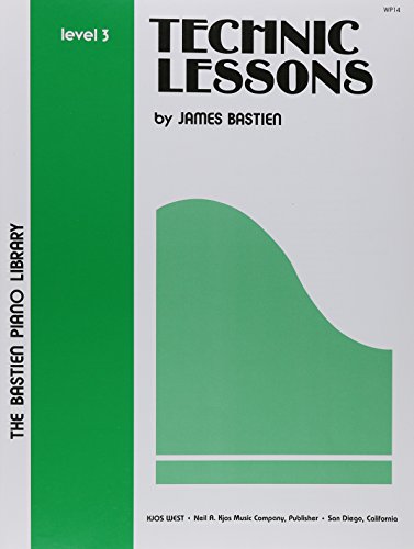 WP14 - Bastien Piano Library Technic Lessons Level 3