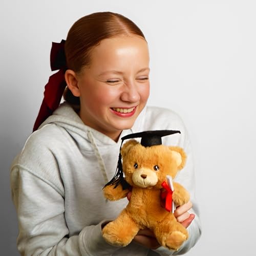Deluxe Paws Gift Teddy Bears for Special Occassions 100% Recycled (Graduation Bear), Brown, 18 cm - Image 3