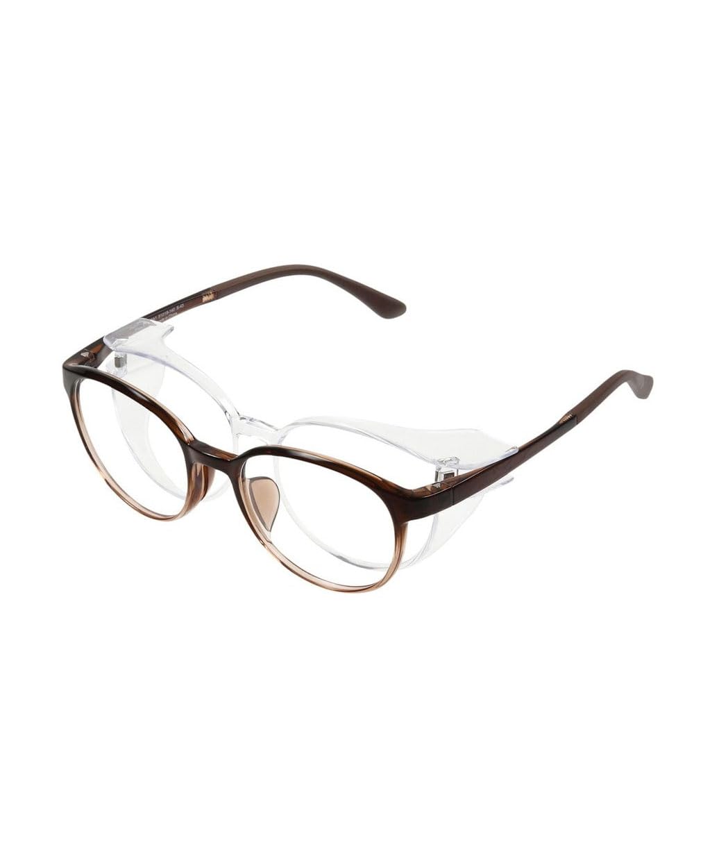 Amazon.co.jp: [ゾフ] ボストン型 花粉・飛沫対策メガネ 着脱型フード