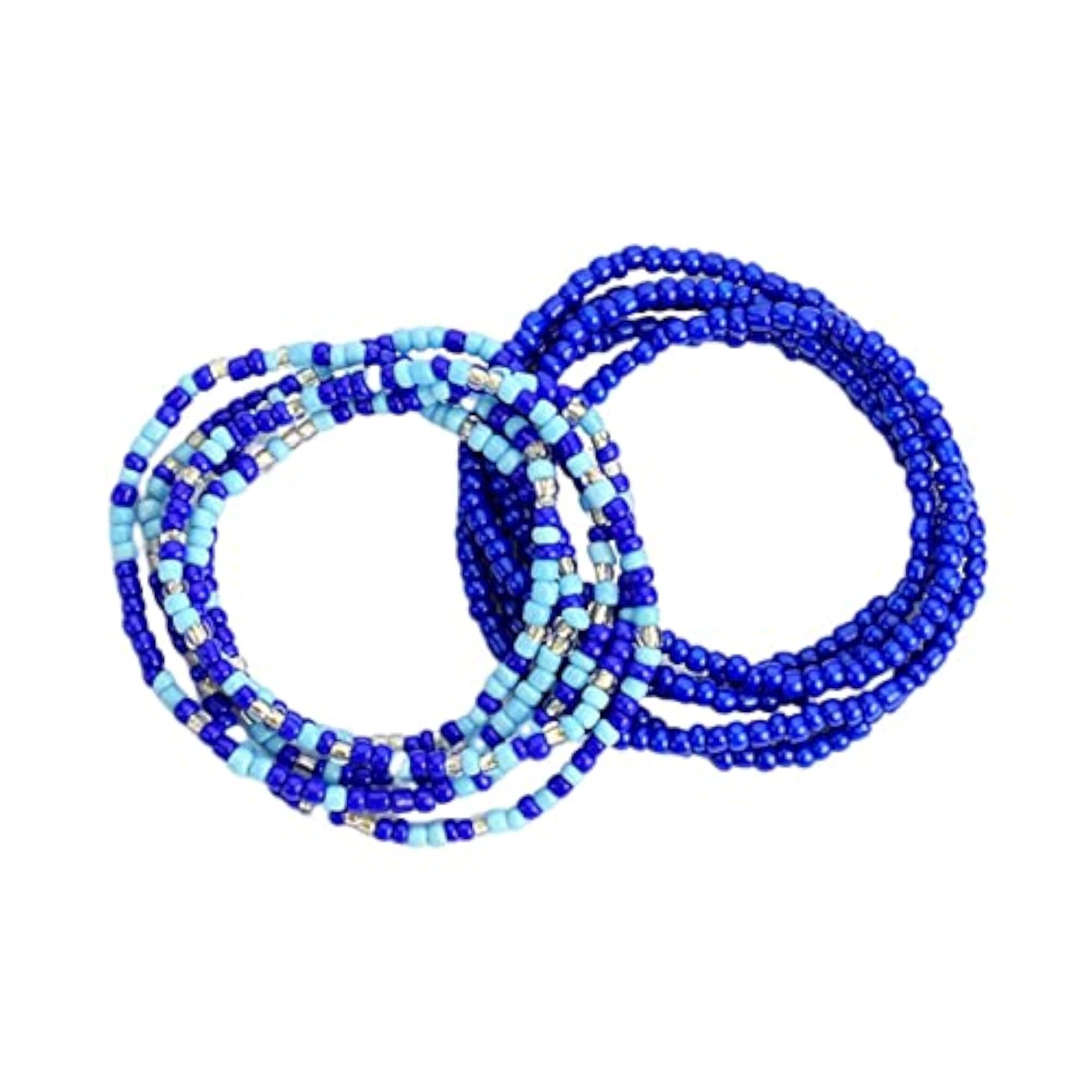 2Pcs Bohemian Waist Bead Chains for Summer Party