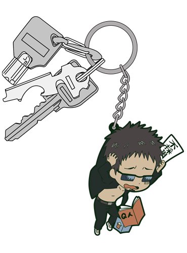 Amazon.co.jp: 銀魂 マダオ つままれキーホルダー 3年Z組Ver. : ホビー