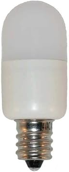 مصباح LED Lumapro 517-9343L، صغير، T6، E12، إضاءة بيضاء دافئة، أسود