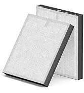 MERONTE Genuine Air Purifier Replacement Filter, True HEPA Filter Compatible with MR5866 for 99.9...