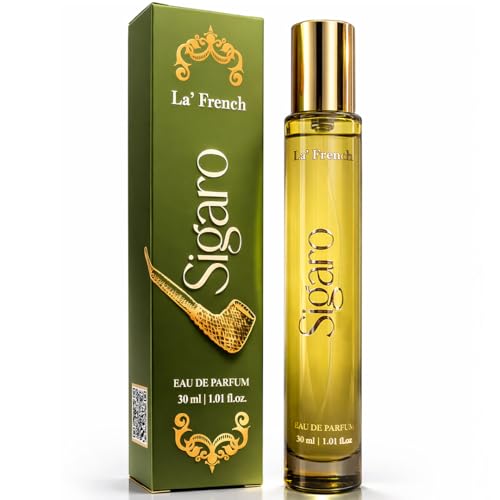Image of La French Sigaro Perfume for Men 30ml | Long Lasting Premium Fragrance |Bold Masculine Scent for Daily Wear & Parties | Travel Friendly