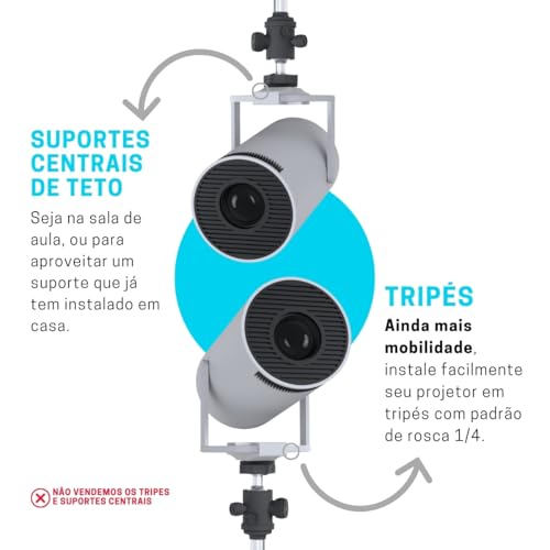 Suporte de Teto Parede e Tripé Compatível com Projetor Salange MagCubic HY300 - ARTBOX3D