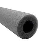 Climaflex 15X91M Pipe Insulation - Foam Pipe Lagging - 15mm x 9mm - 1m Length, Grey