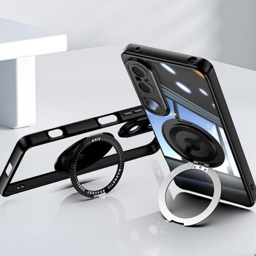 Sony Xperia 1 VI ��p�N���A�X�}�z�J�o�[ �y�� �����Y�t�B�����t�� �S�ʕی�X�}�z�J�o�[ �ČRMIL�K�i �ϏՌ� SO-51E SOG13�p�����P�[�X �����O�X�^���h&���p�^�b�`�y���t�� �����h�~ �C�菝�h�~ docomo Xperia 1