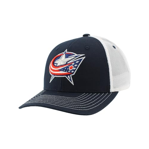 Image of ZHATS NHL Unisex-Adult NHL Officially Licensed Adjustable Snapback Hat Dakota Icon Team Color