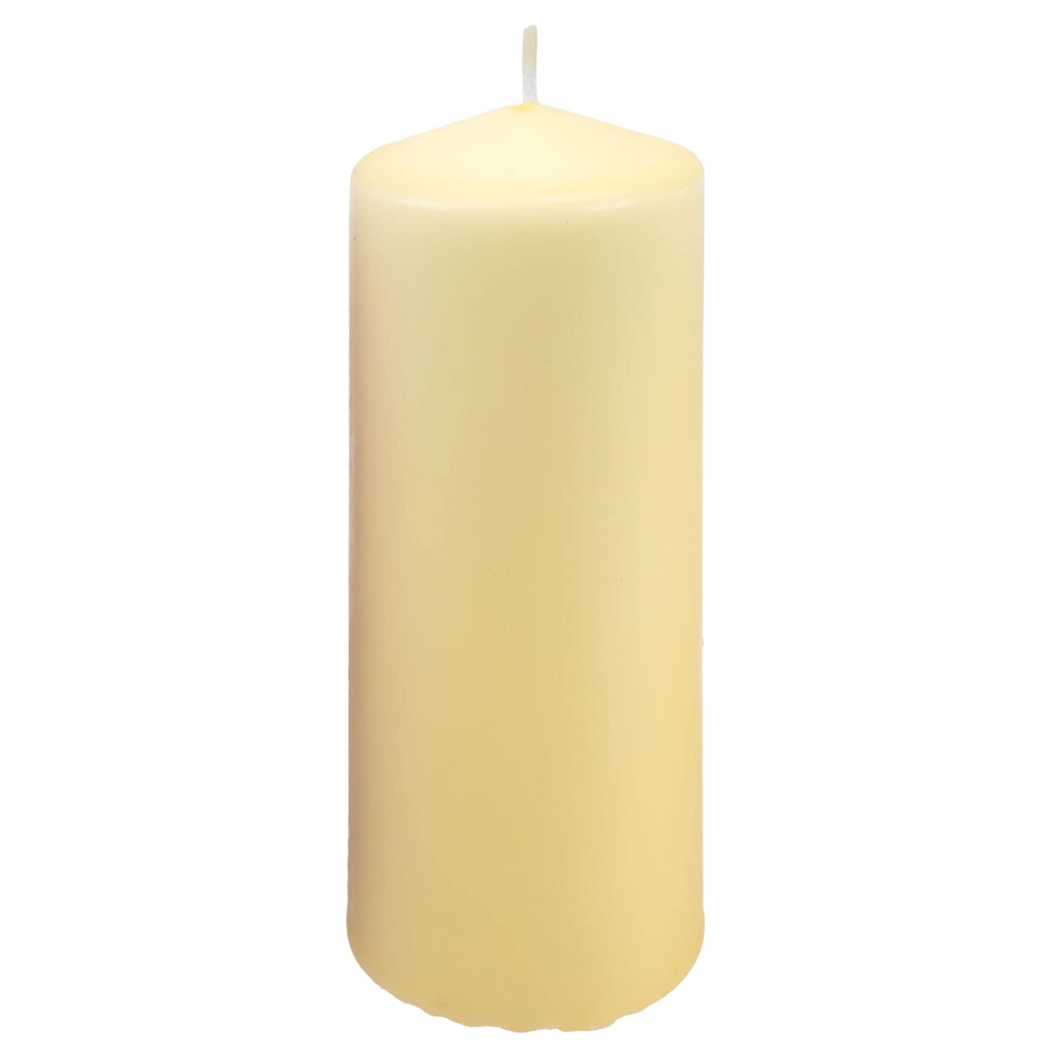 VFM - Scented Pillar Candle (15cm Tall), Candles Gifts for Women, Home Décor, Fragrant Wax Candles (Vanilla Cream)