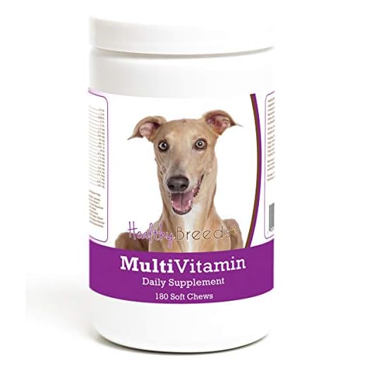 Healthy Breeds Italian Greyhound Multivitamin Soft Chew for Dogs 180 Count
