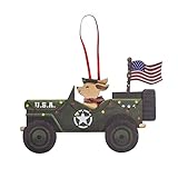 Edelsteine ​​20 mm Weihnachtsbaum Anhänger Weihnachtsdekoration Vintage Truck Anhänger Weihnachtsschmuck Rohlinge (Color : G, Size : Taille Unique)